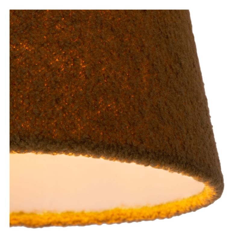 Lucide WOOLLY - Závesné svietidlo - Ø 28 cm - 1xE27 - Zelené